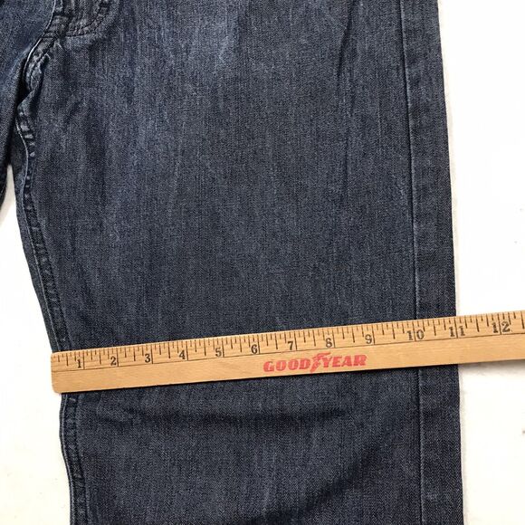 HUGO BOSS Select Alabama Jean Men 36x32 Relaxed Straight Dark Wash Italy - Picture 11 of 14